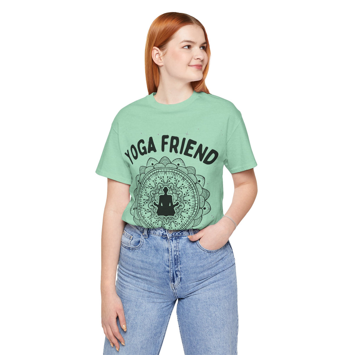 Yoga Friend T-Shirt - Arjuna Rigby Art and Lifestyle Store