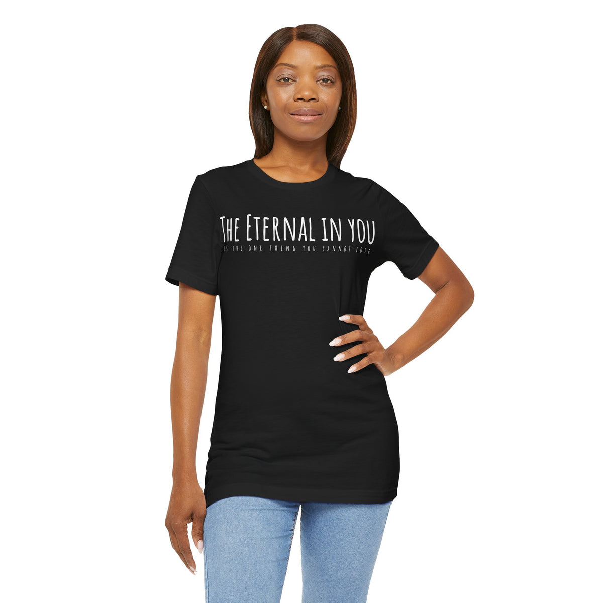 The Eternal in You T-Shirt - Arjuna Rigby Art and Lifestyle Store