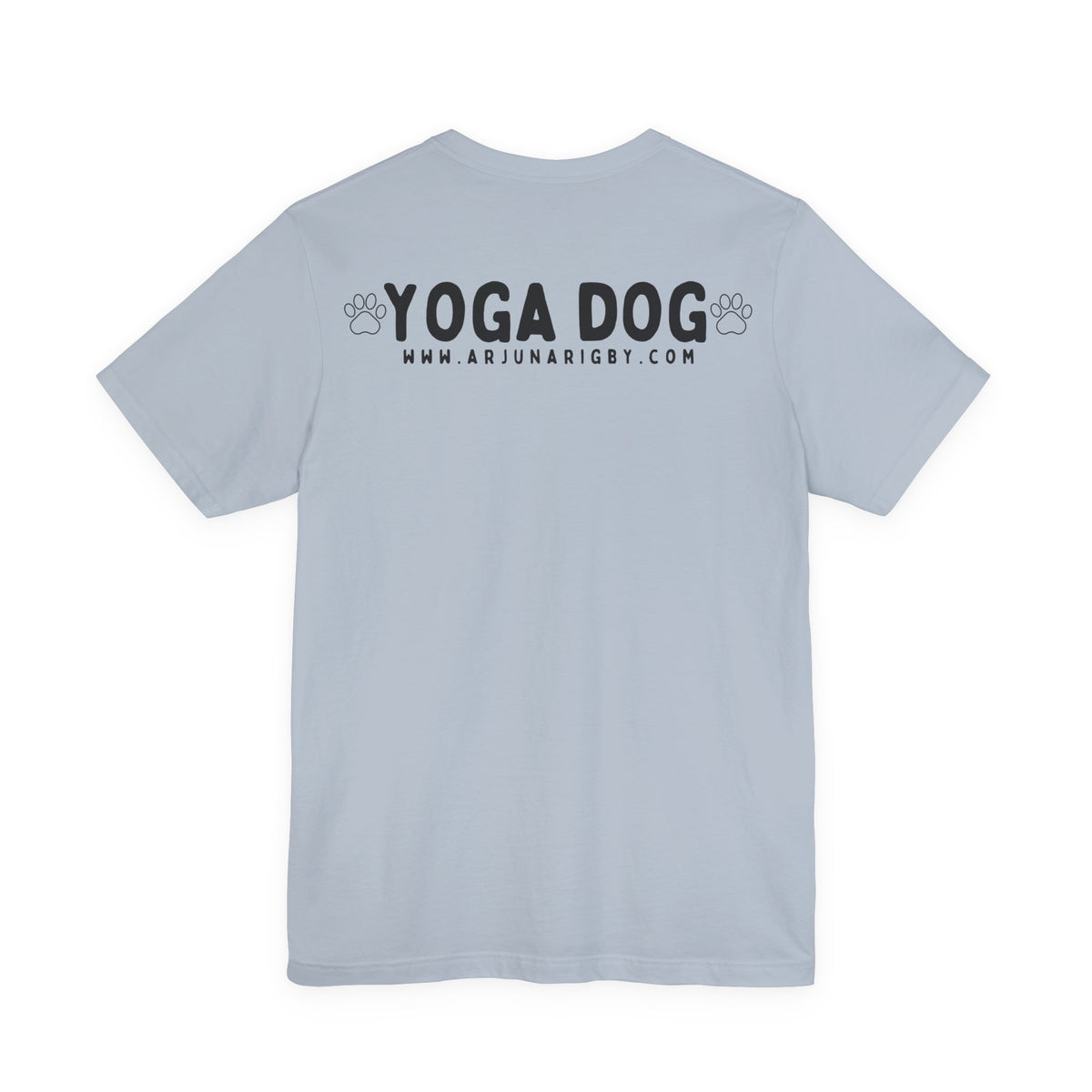 Yoga Dog T-Shirt - Arjuna Rigby Art and Lifestyle Store