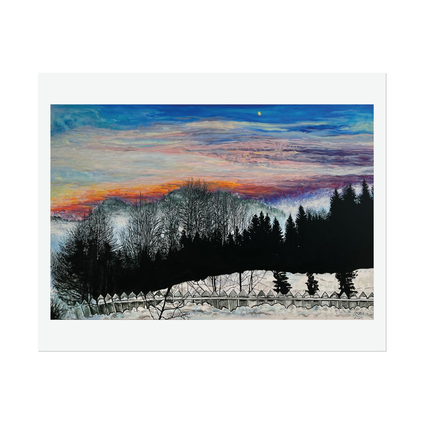 Grua Rolled Fine Art Print