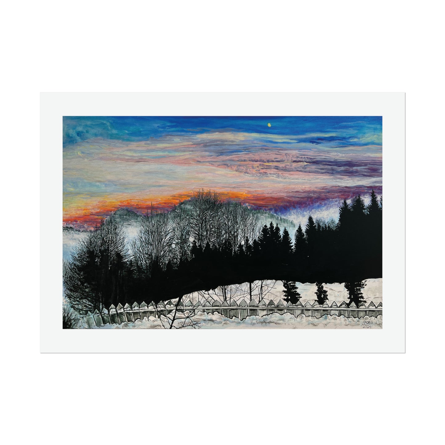 Grua Rolled Fine Art Print