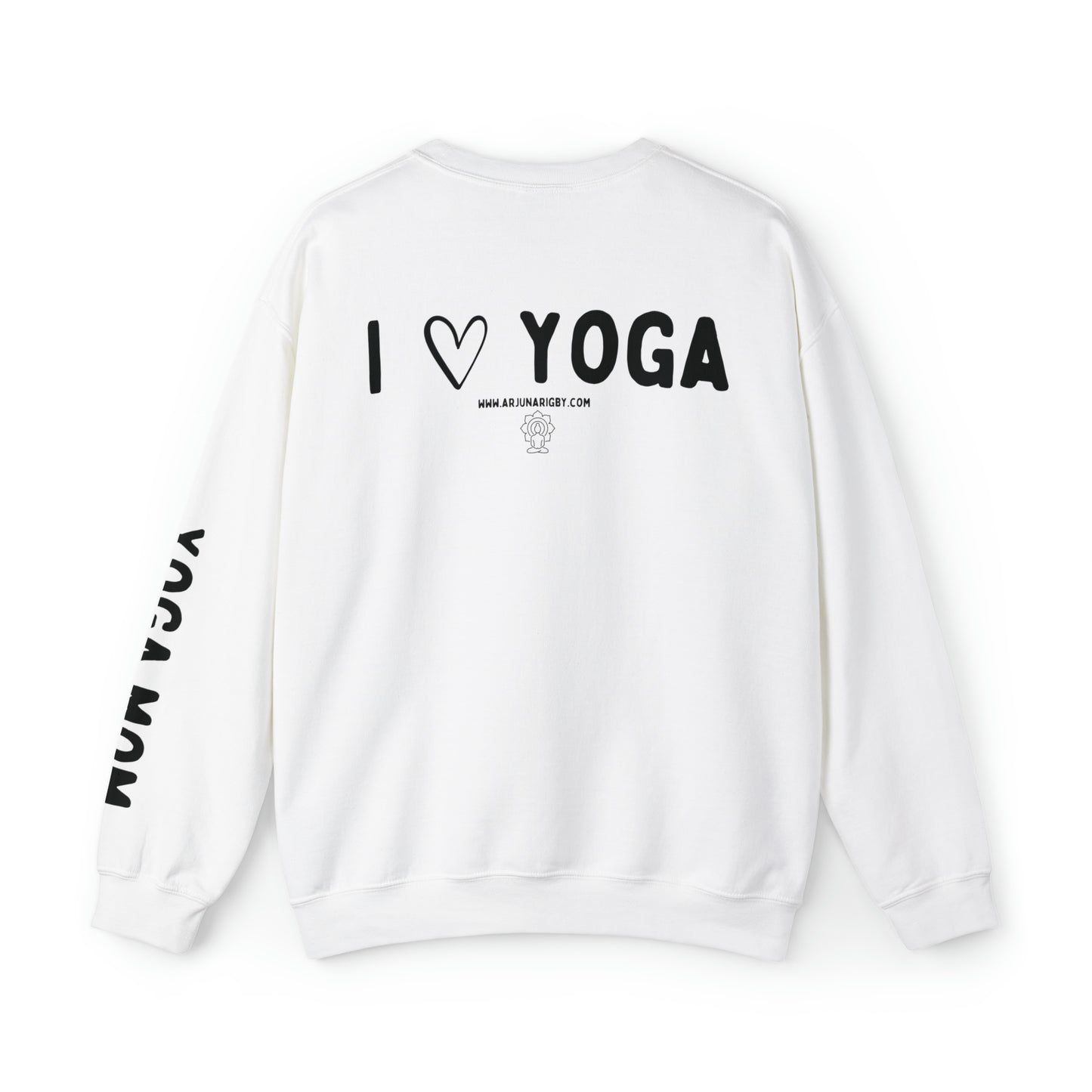 Yoga Mom Crewneck Sweatshirt - Arjuna Rigby Art and Lifestyle Store