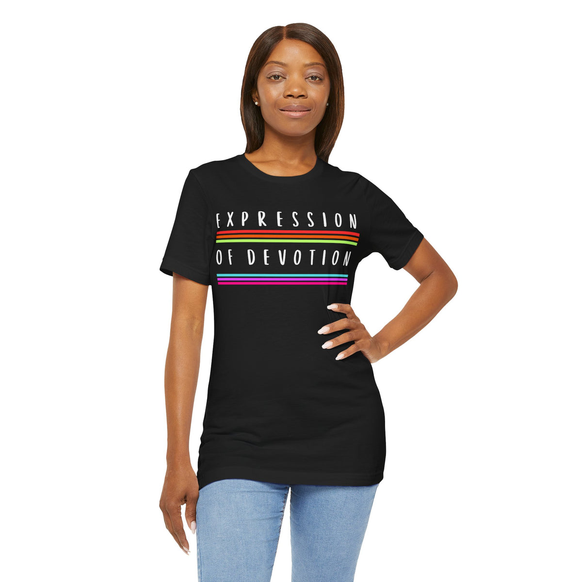 Expression of Devotion T-Shirt - Arjuna Rigby Art and Lifestyle Store