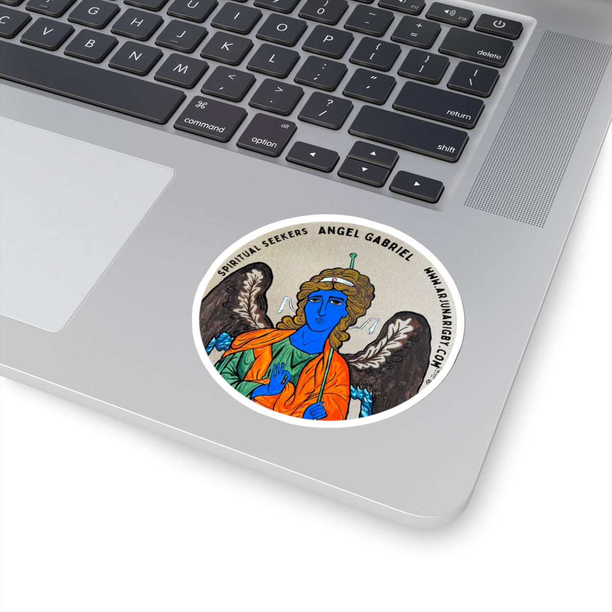 Angel Gabriel Sticker - Arjuna Rigby Art and Lifestyle Store