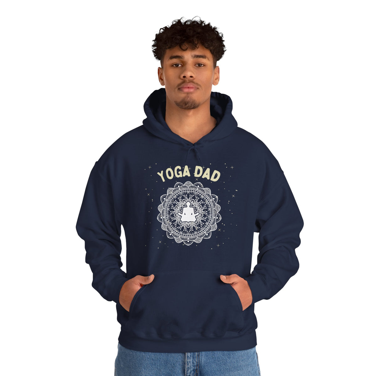 Yoga Dad Hoodie - Arjuna Rigby Art and Lifestyle Store