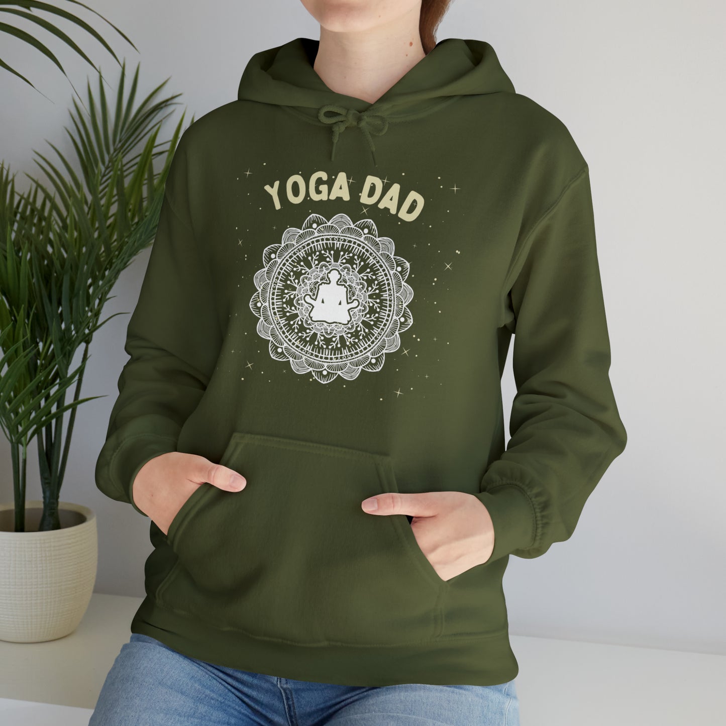 Yoga Dad Hoodie - Arjuna Rigby Art and Lifestyle Store
