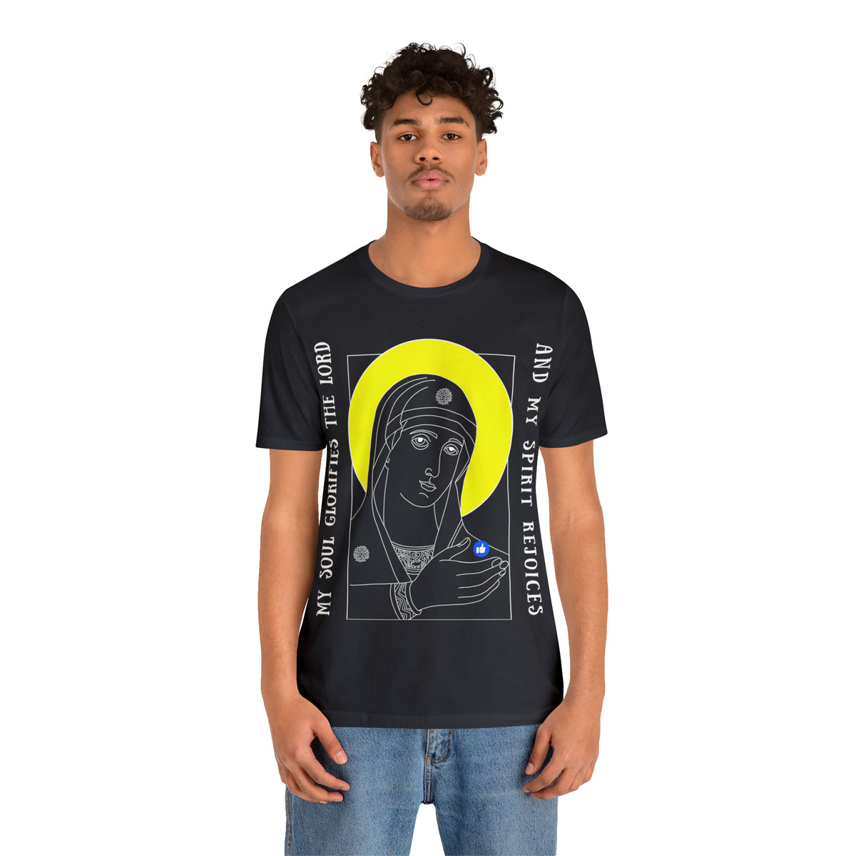 My Soul Glorifies the Lord & My Spirit Rejoices T-Shirt - Arjuna Rigby Art and Lifestyle Store