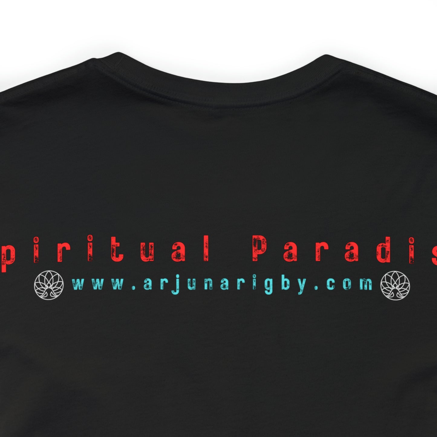 Spiritual Paradise T-Shirt - Arjuna Rigby Art and Lifestyle Store