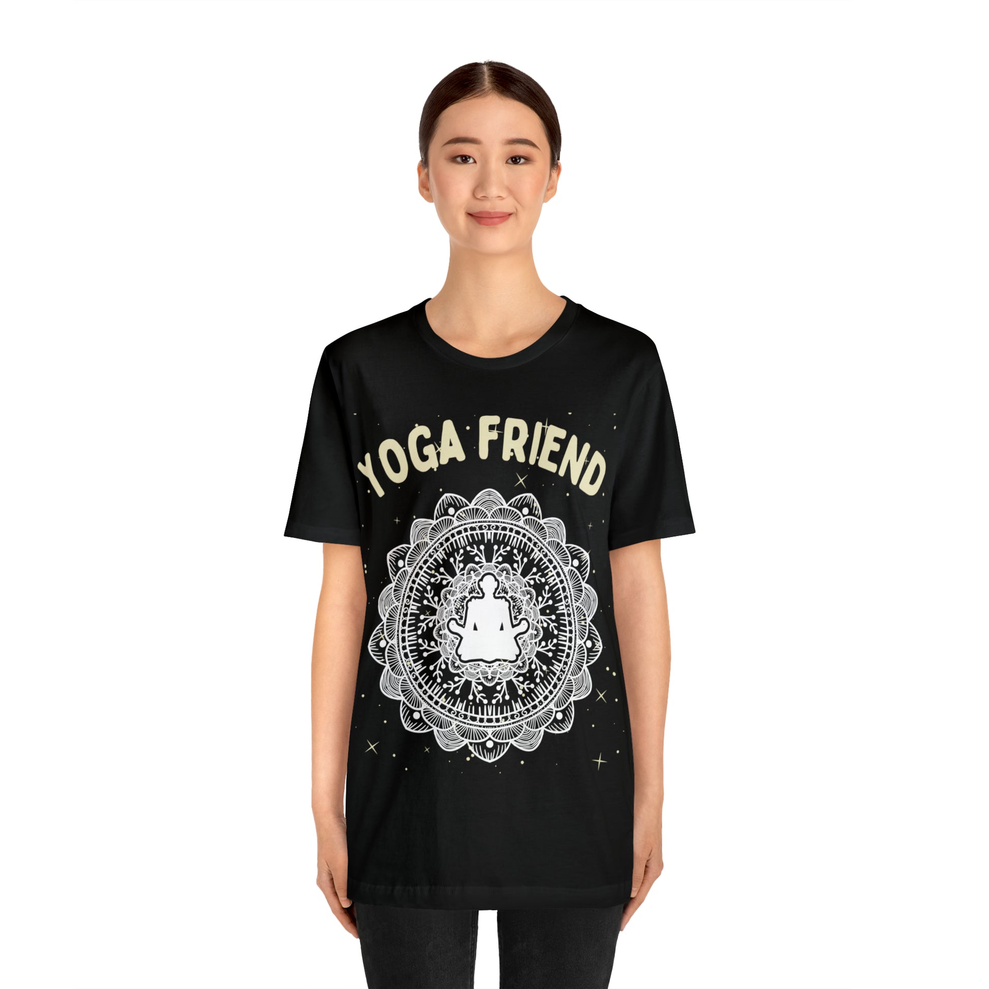 Yoga Friend T-Shirt - Arjuna Rigby Art and Lifestyle Store