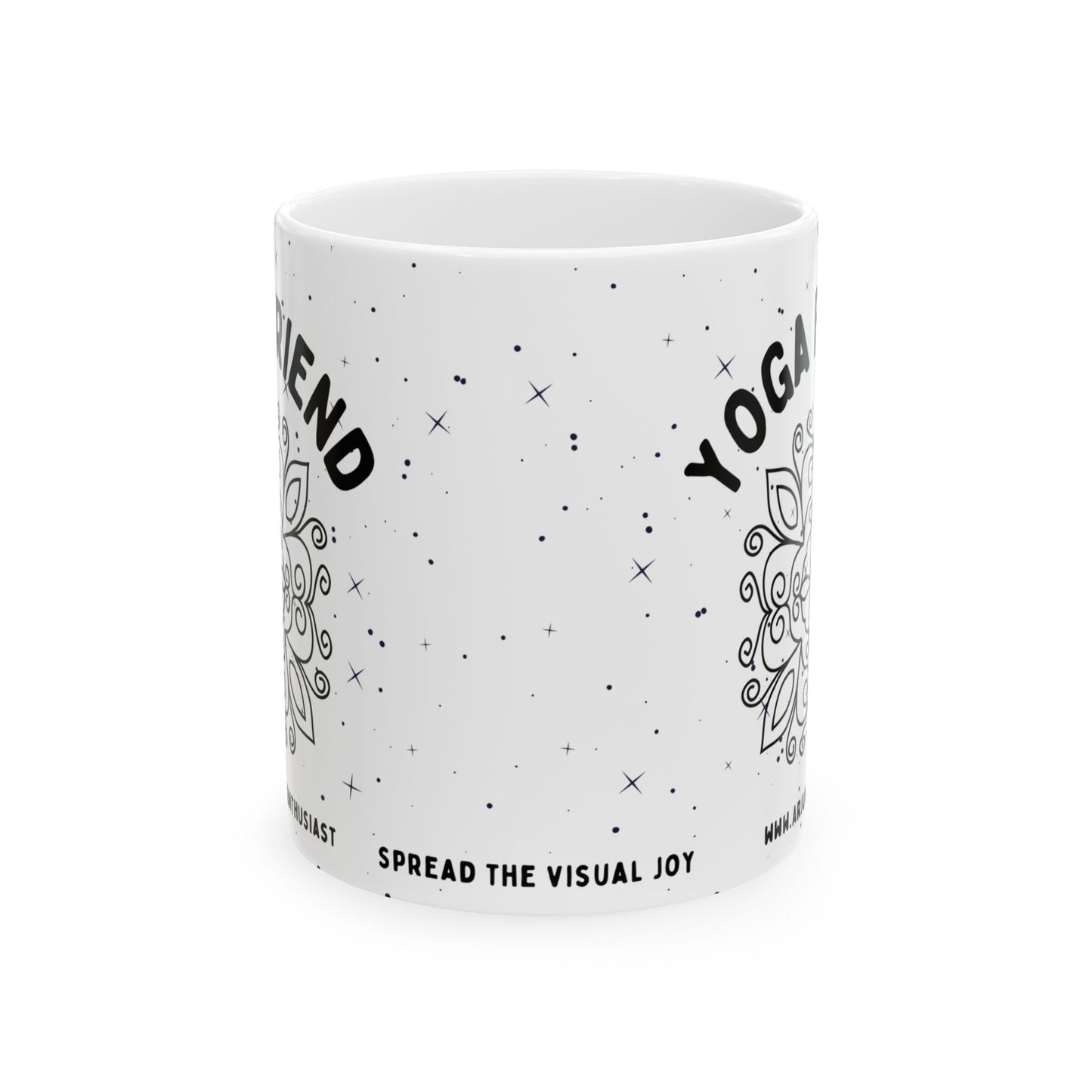 Yoga Friend Mug - Arjuna Rigby Art and Lifestyle Store