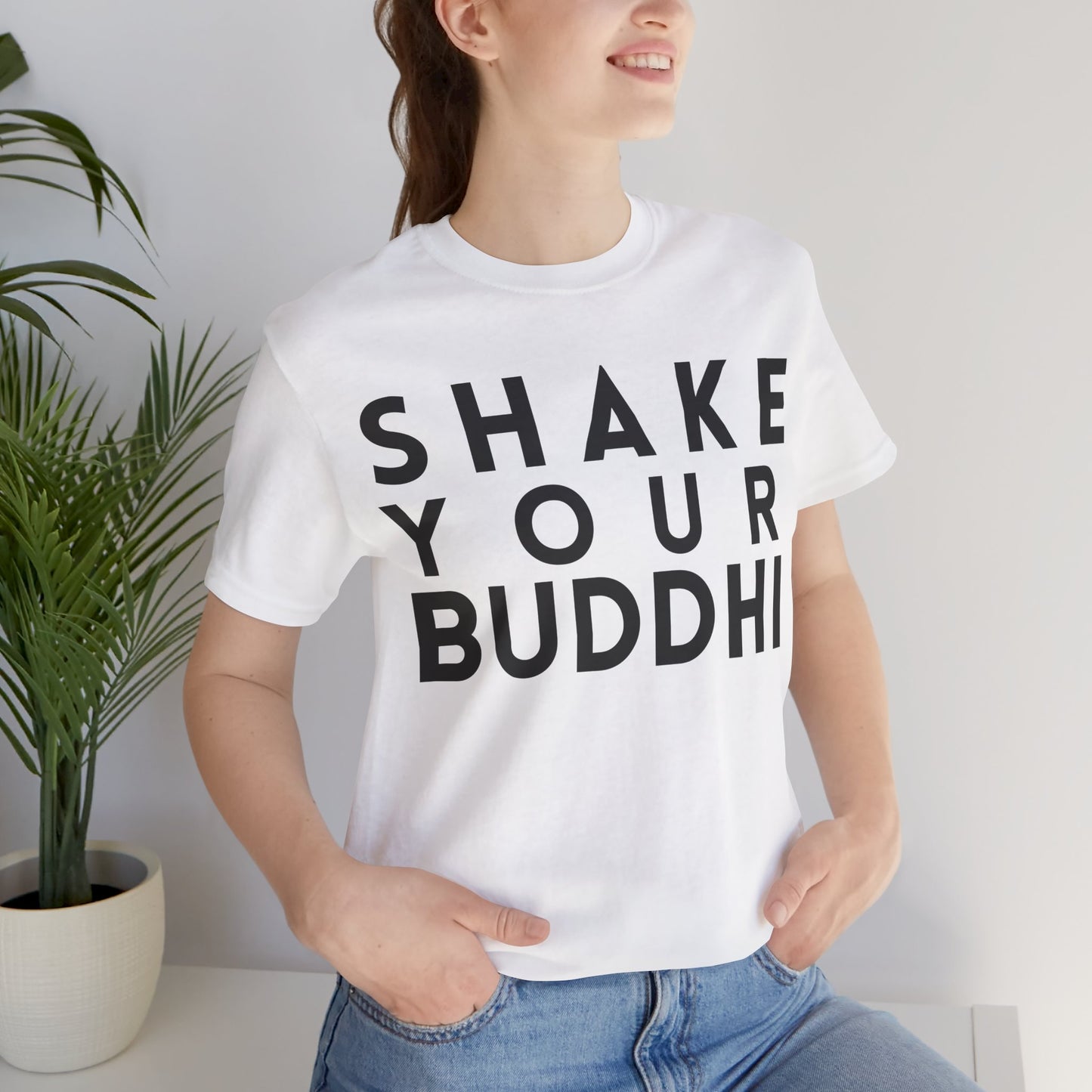 Shake Your Buddhi T-Shirt - Arjuna Rigby Art and Lifestyle Store