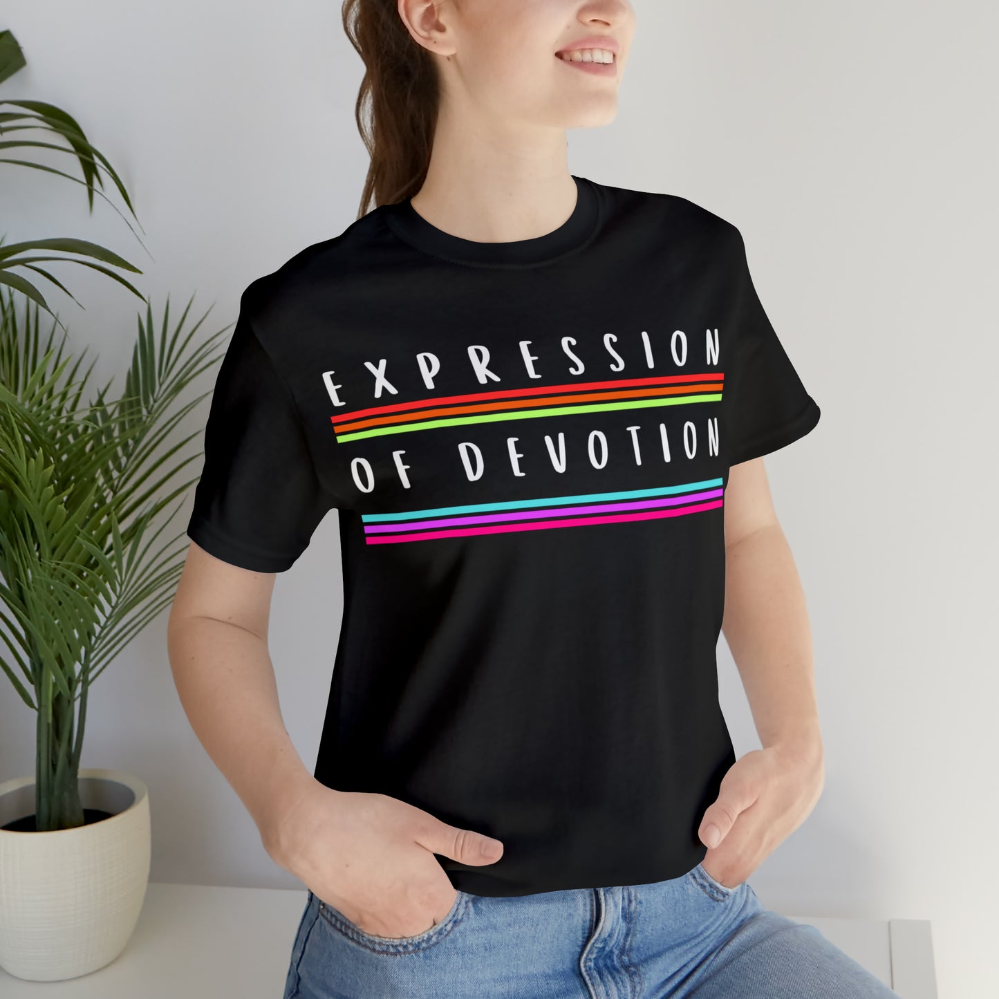 Expression of Devotion T-Shirt - Arjuna Rigby Art and Lifestyle Store