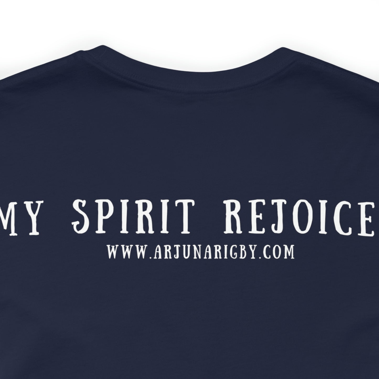 My Soul Glorifies the Lord & My Spirit Rejoices T-Shirt - Arjuna Rigby Art and Lifestyle Store