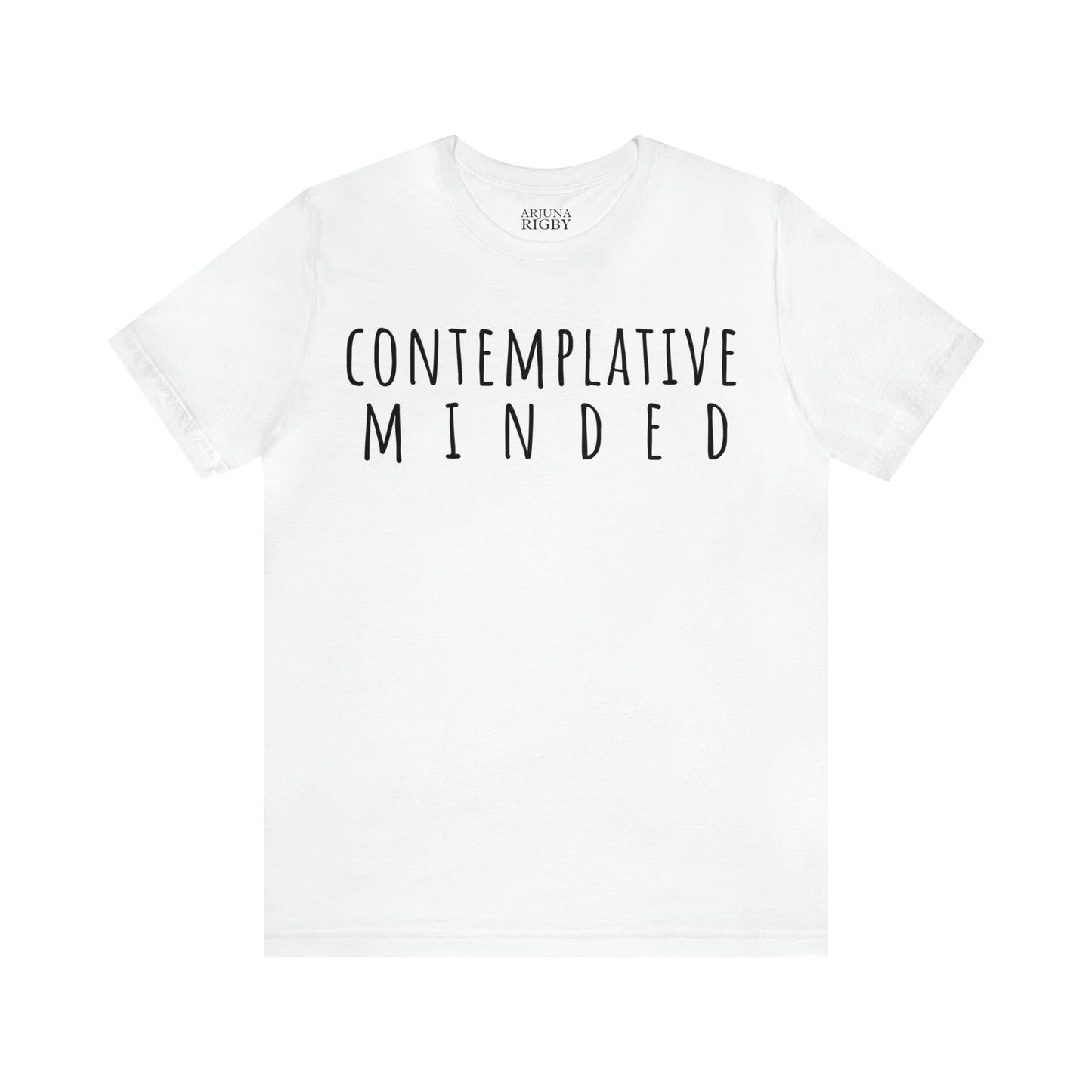 Contemplative Minded T-Shirt - Arjuna Rigby Art and Lifestyle Store