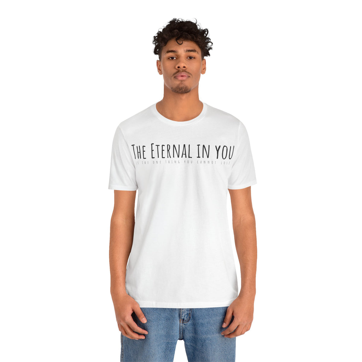 The Eternal in You T-Shirt - Arjuna Rigby Art and Lifestyle Store