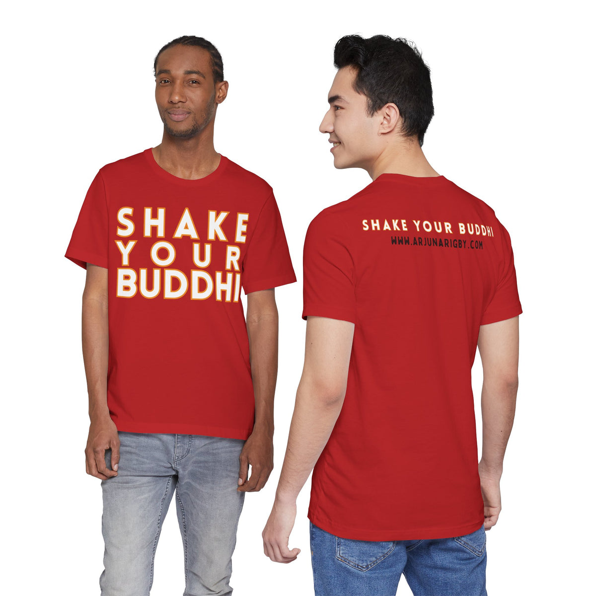 Shake Your Buddhi T-Shirt - Arjuna Rigby Art and Lifestyle Store