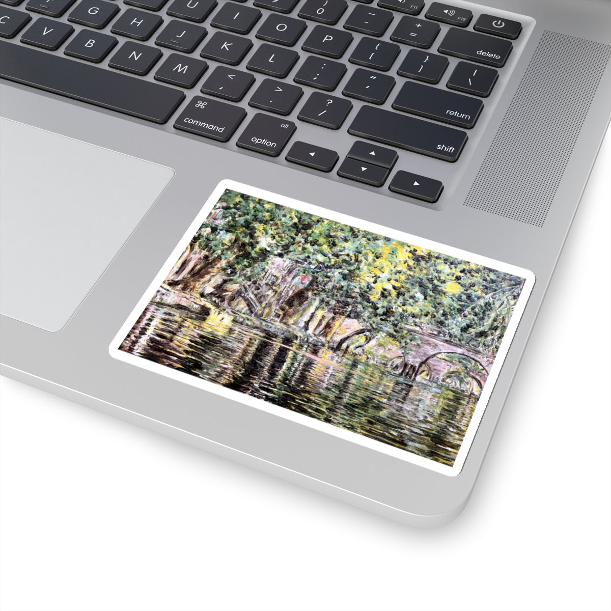 Utrecht Canals Sticker - Arjuna Rigby Art and Lifestyle Store
