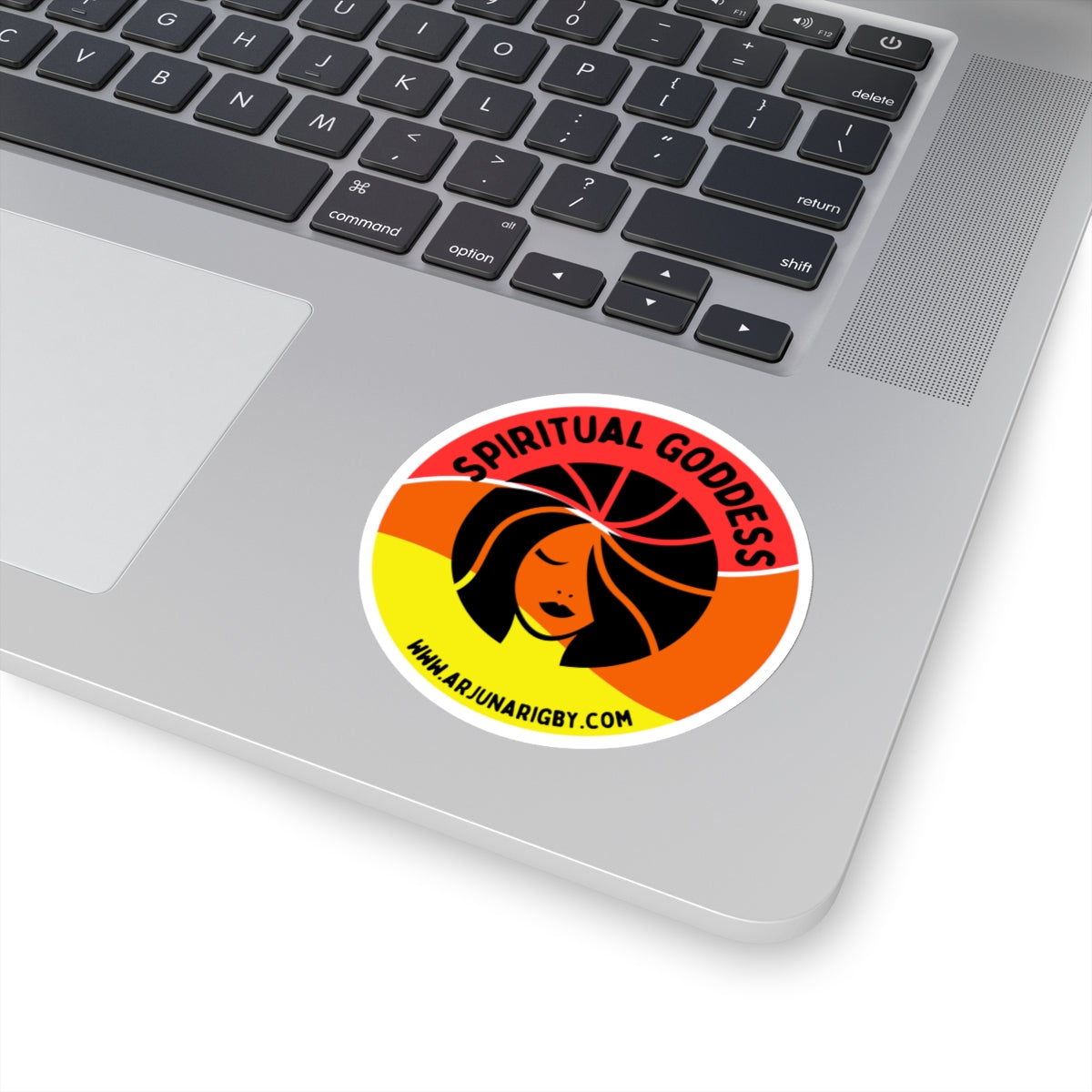 Spiritual Goddess Sticker - Arjuna Rigby Art and Lifestyle Store