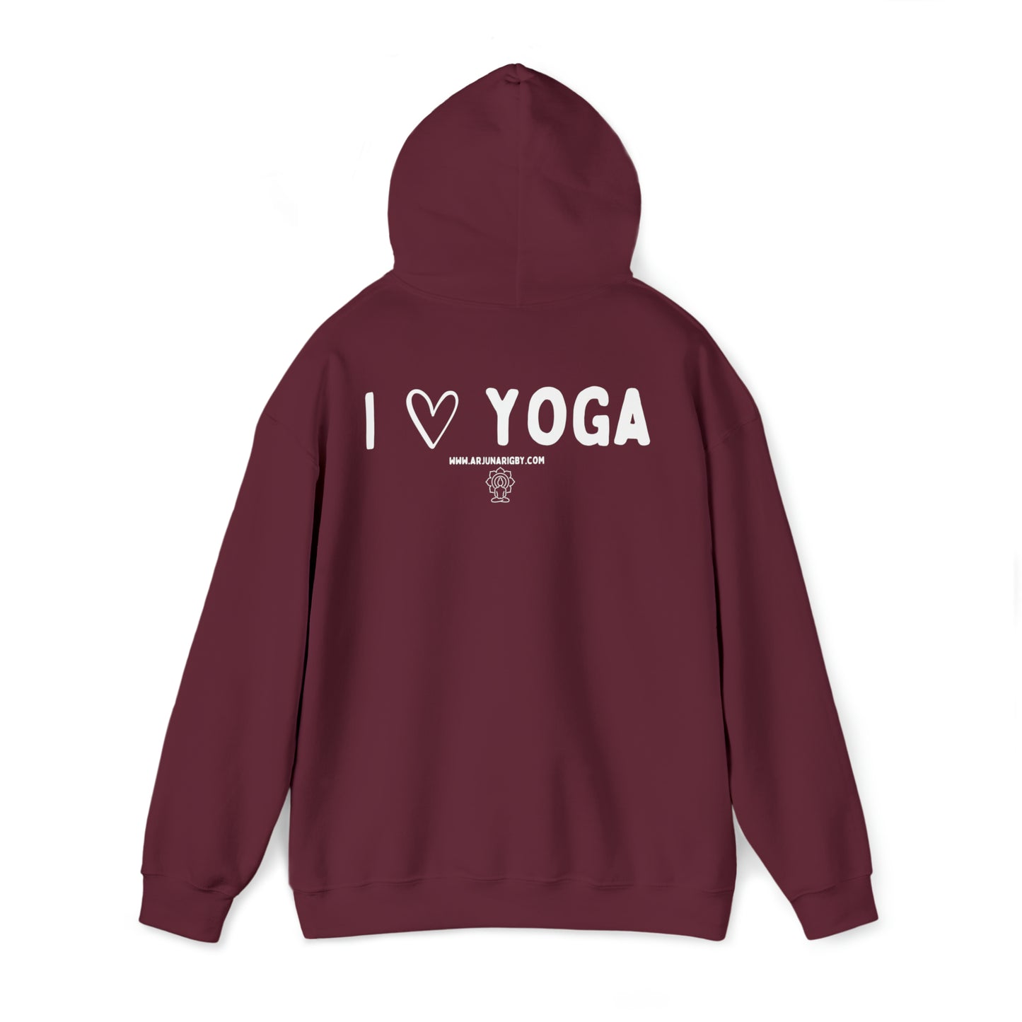 Yoga Dad Hoodie - Arjuna Rigby Art and Lifestyle Store