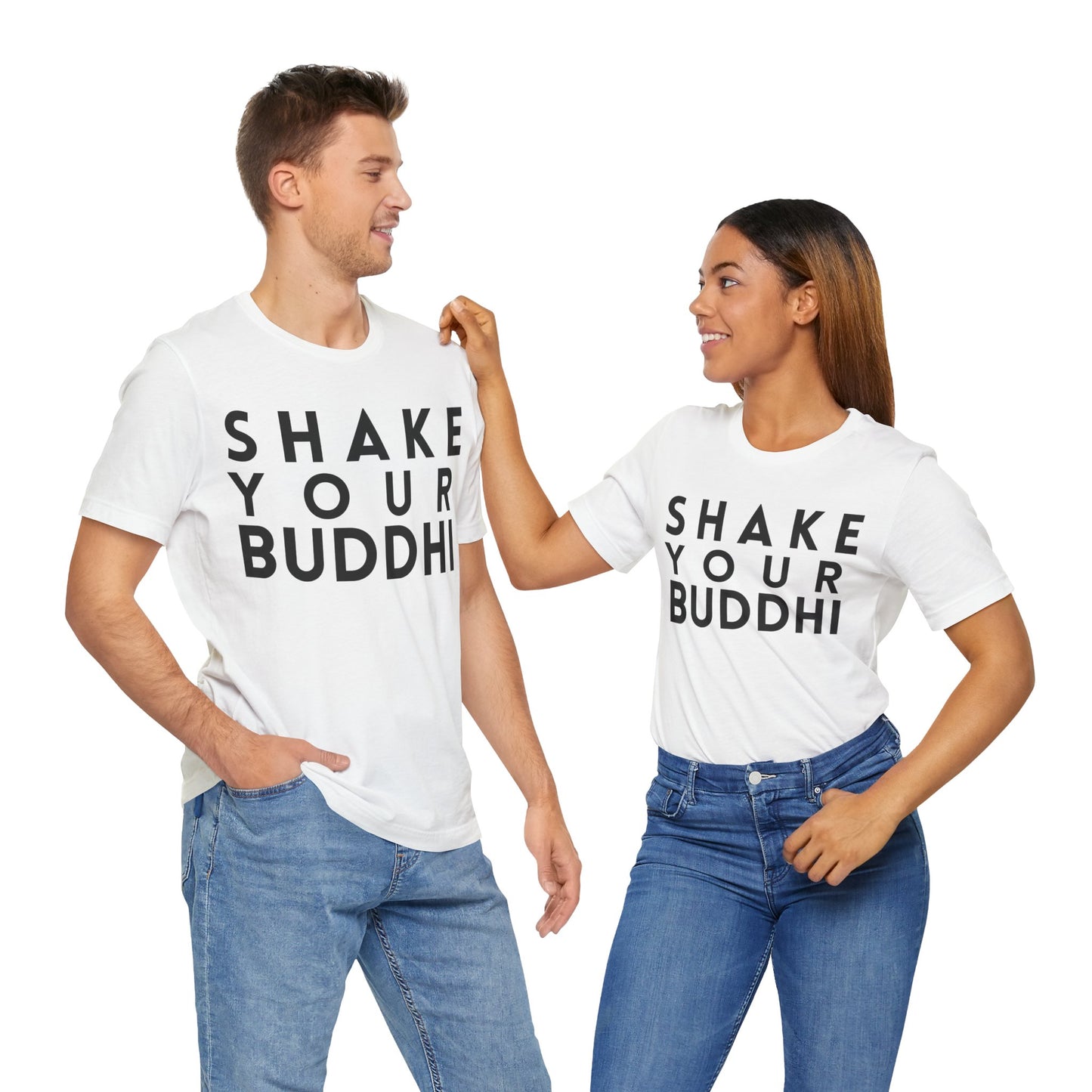 Shake Your Buddhi T-Shirt - Arjuna Rigby Art and Lifestyle Store