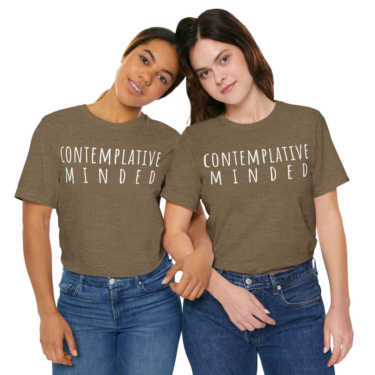 Contemplative Minded T-Shirt - Arjuna Rigby Art and Lifestyle Store