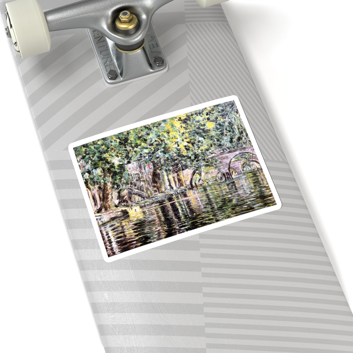 Utrecht Canals Sticker - Arjuna Rigby Art and Lifestyle Store