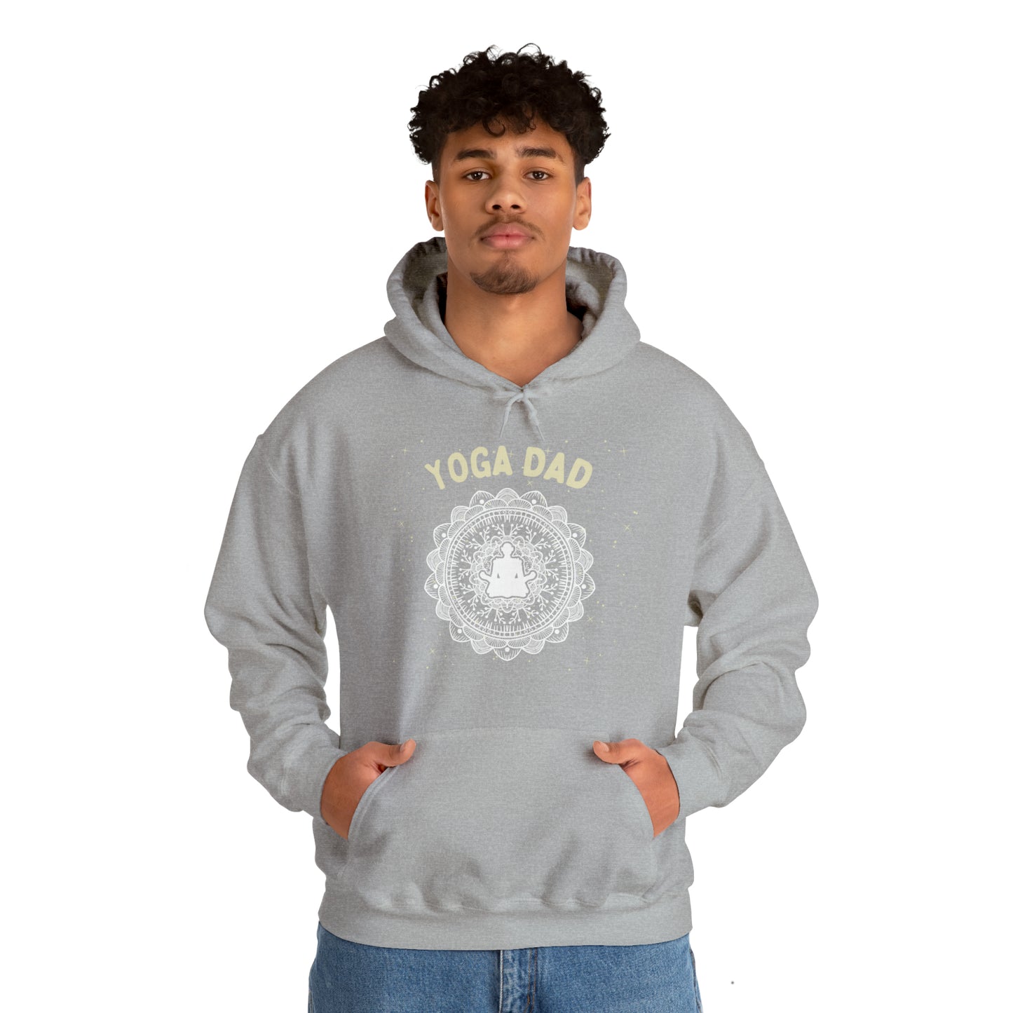 Yoga Dad Hoodie - Arjuna Rigby Art and Lifestyle Store