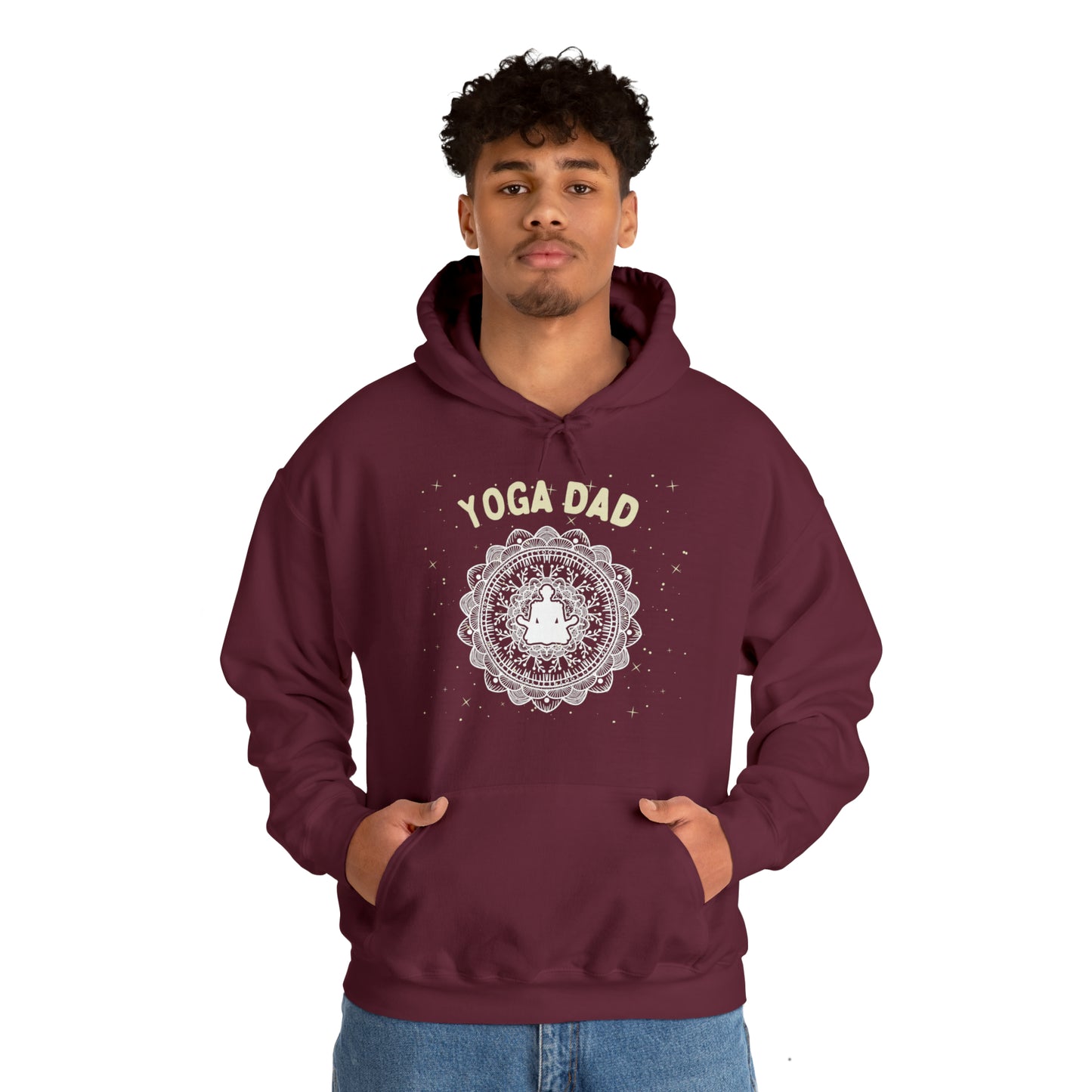 Yoga Dad Hoodie - Arjuna Rigby Art and Lifestyle Store