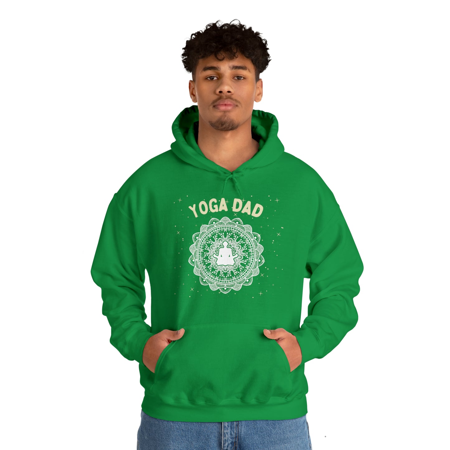 Yoga Dad Hoodie - Arjuna Rigby Art and Lifestyle Store