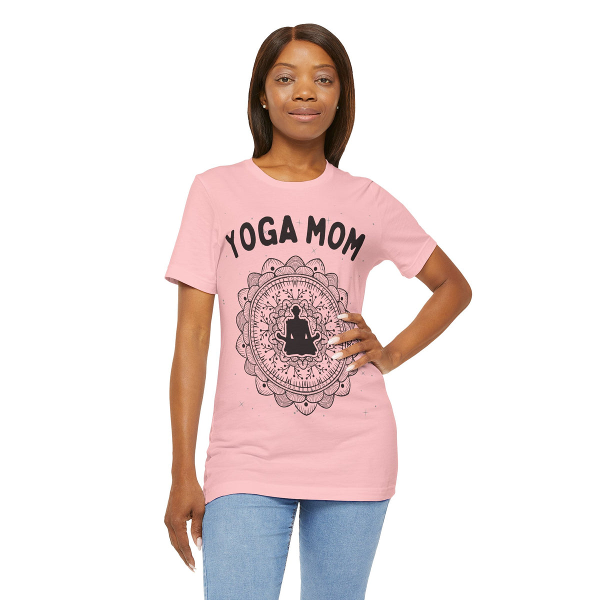 Yoga Mom T-Shirt - Arjuna Rigby Art and Lifestyle Store
