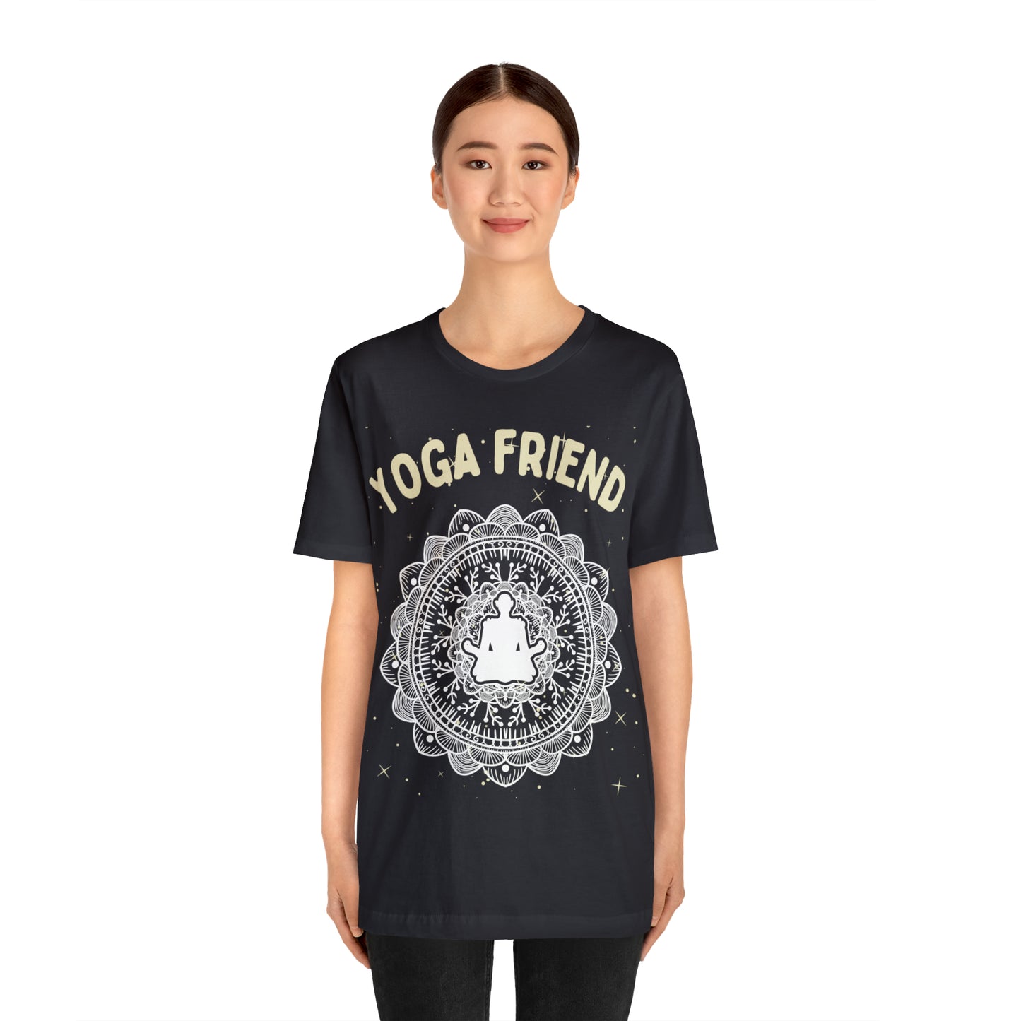 Yoga Friend T-Shirt - Arjuna Rigby Art and Lifestyle Store