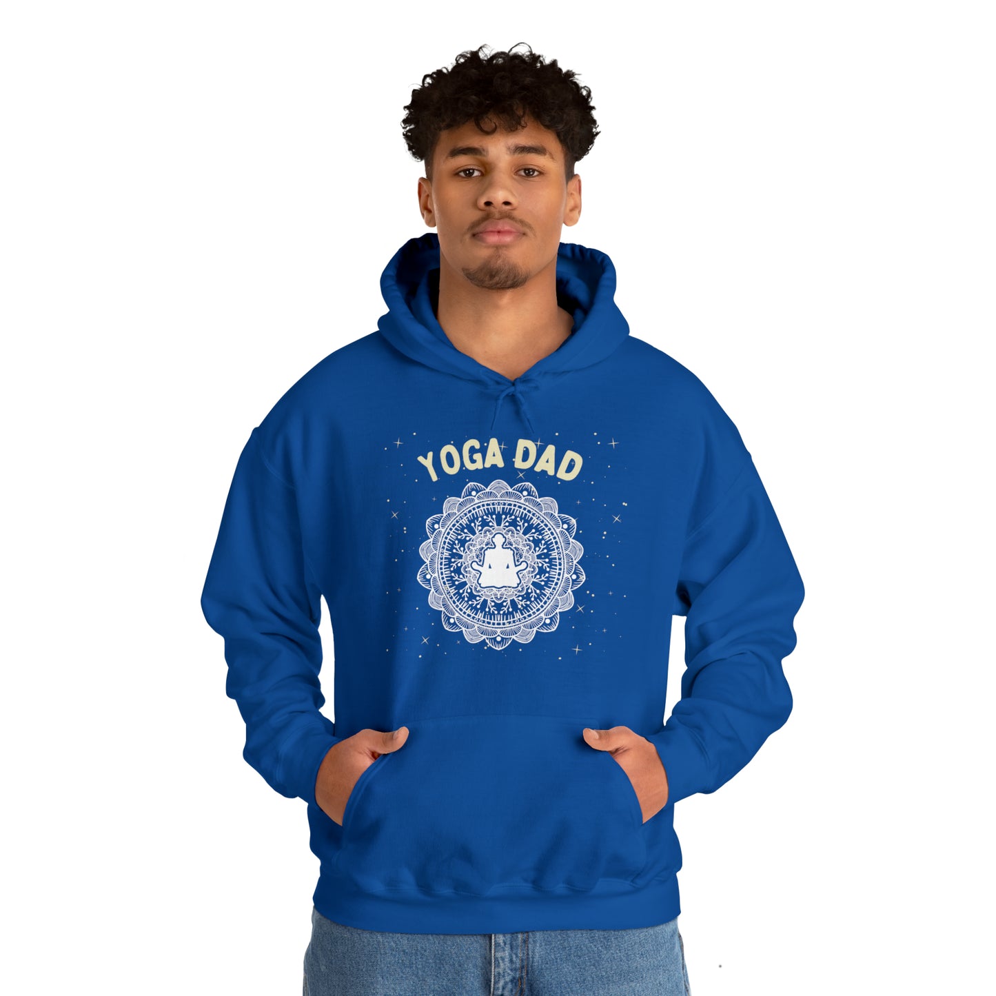 Yoga Dad Hoodie - Arjuna Rigby Art and Lifestyle Store