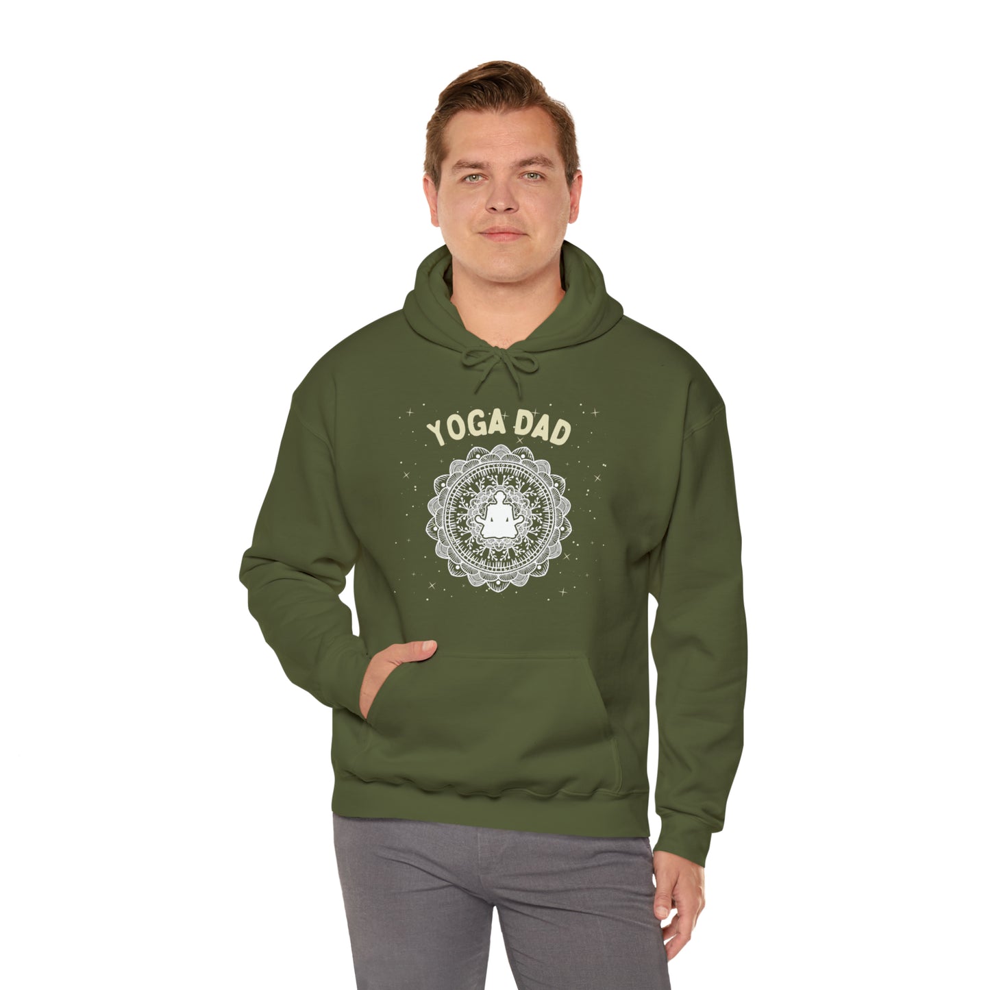 Yoga Dad Hoodie - Arjuna Rigby Art and Lifestyle Store