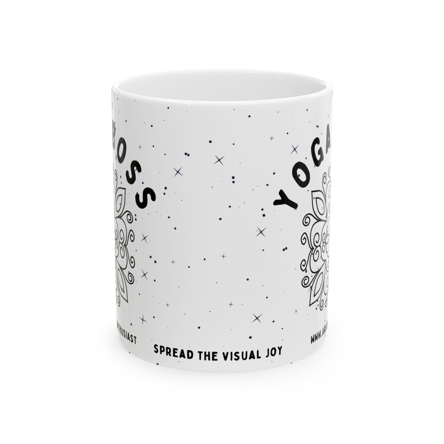 Yoga Boss Mug - Arjuna Rigby Art and Lifestyle Store