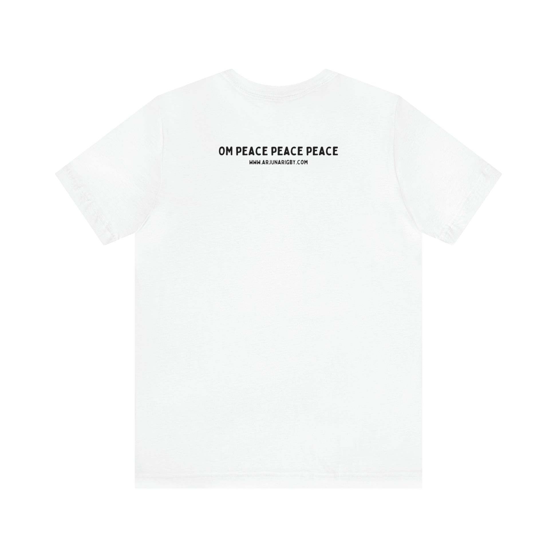 Pink Triangle OM T-Shirt - Arjuna Rigby Art and Lifestyle Store