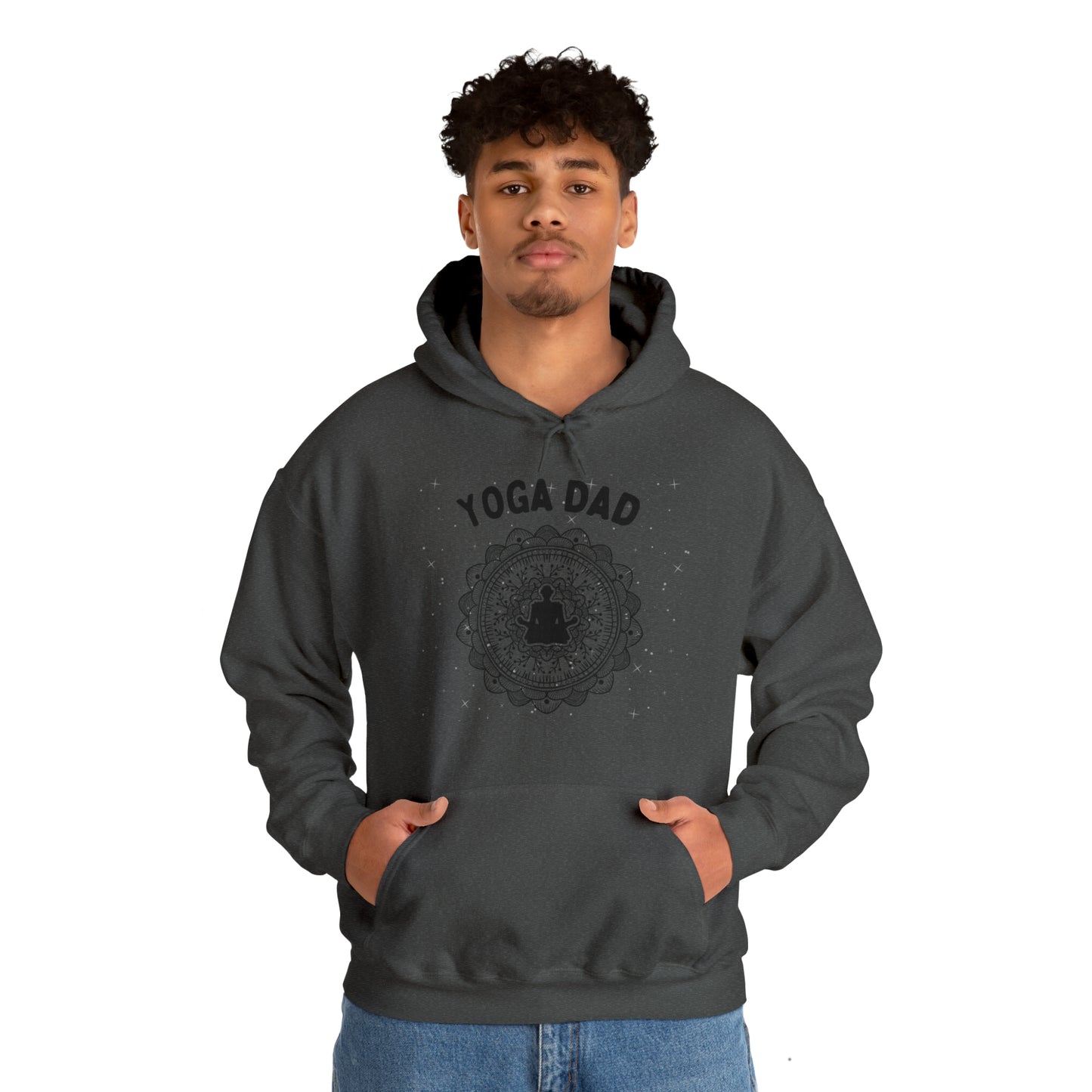 Yoga Dad Hoodie - Arjuna Rigby Art and Lifestyle Store