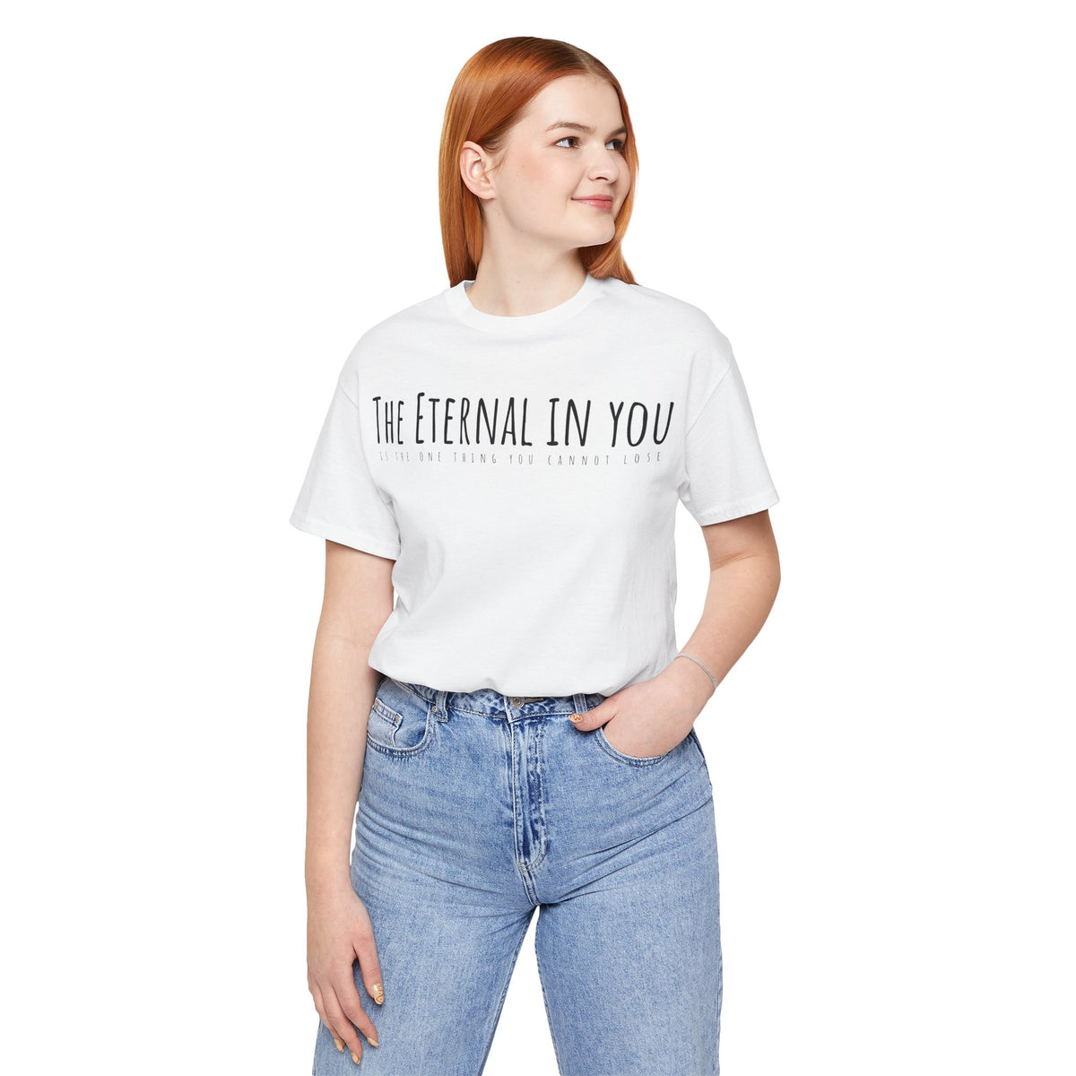 The Eternal in You T-Shirt - Arjuna Rigby Art and Lifestyle Store