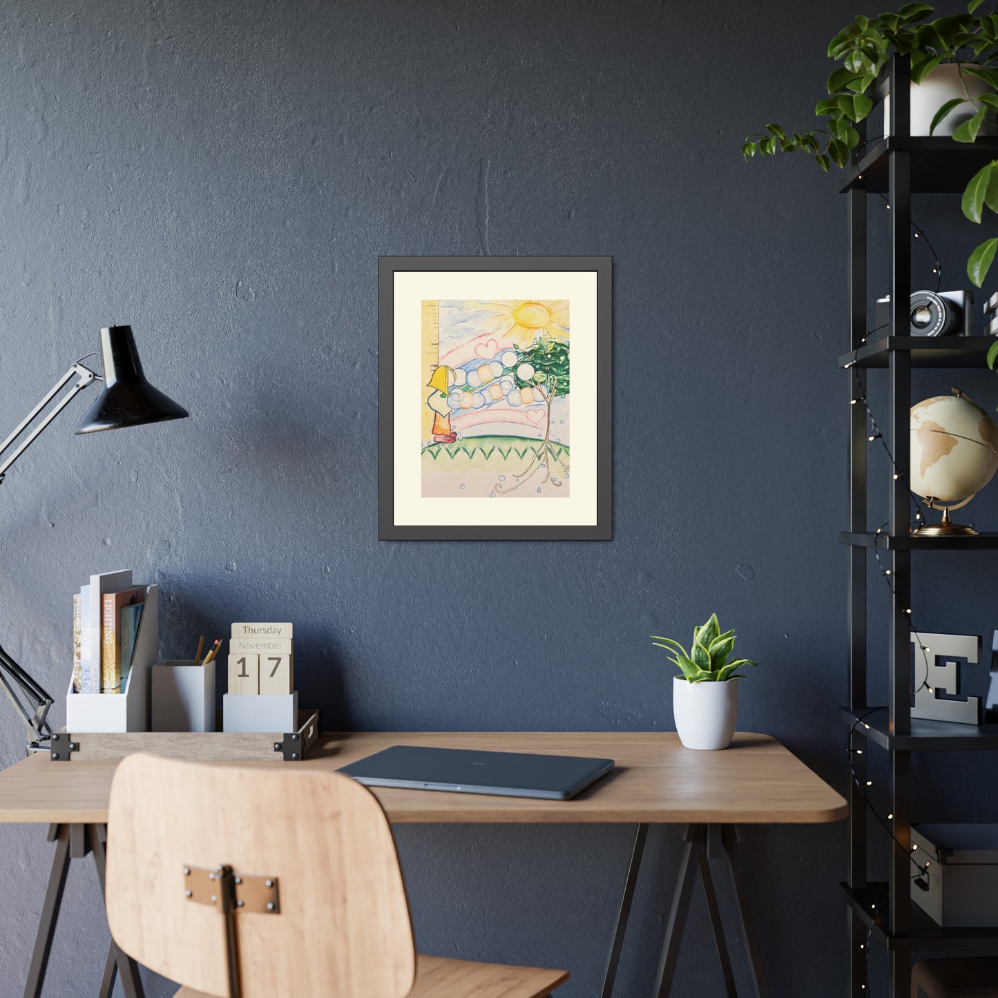 And Together We Grow Framed Fine Art Print