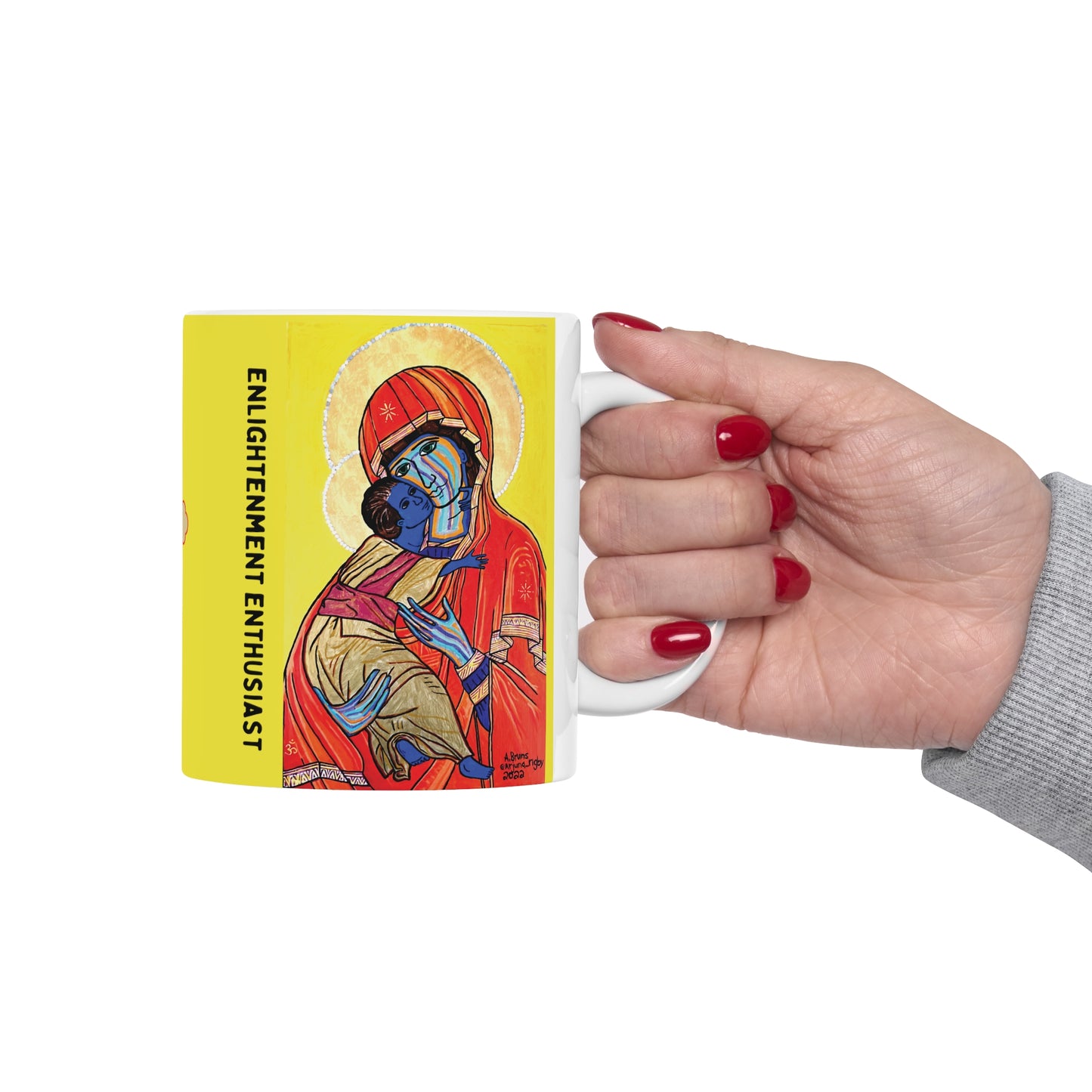The Christ Within Mug - Arjuna Rigby Art and Lifestyle Store