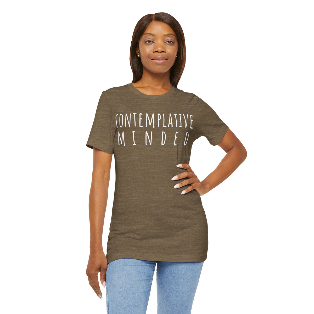Contemplative Minded T-Shirt - Arjuna Rigby Art and Lifestyle Store
