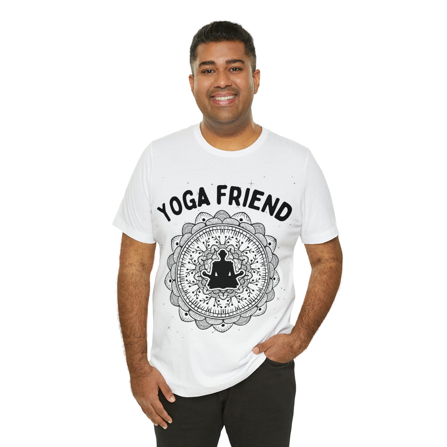 Yoga Friend T-Shirt - Arjuna Rigby Art and Lifestyle Store
