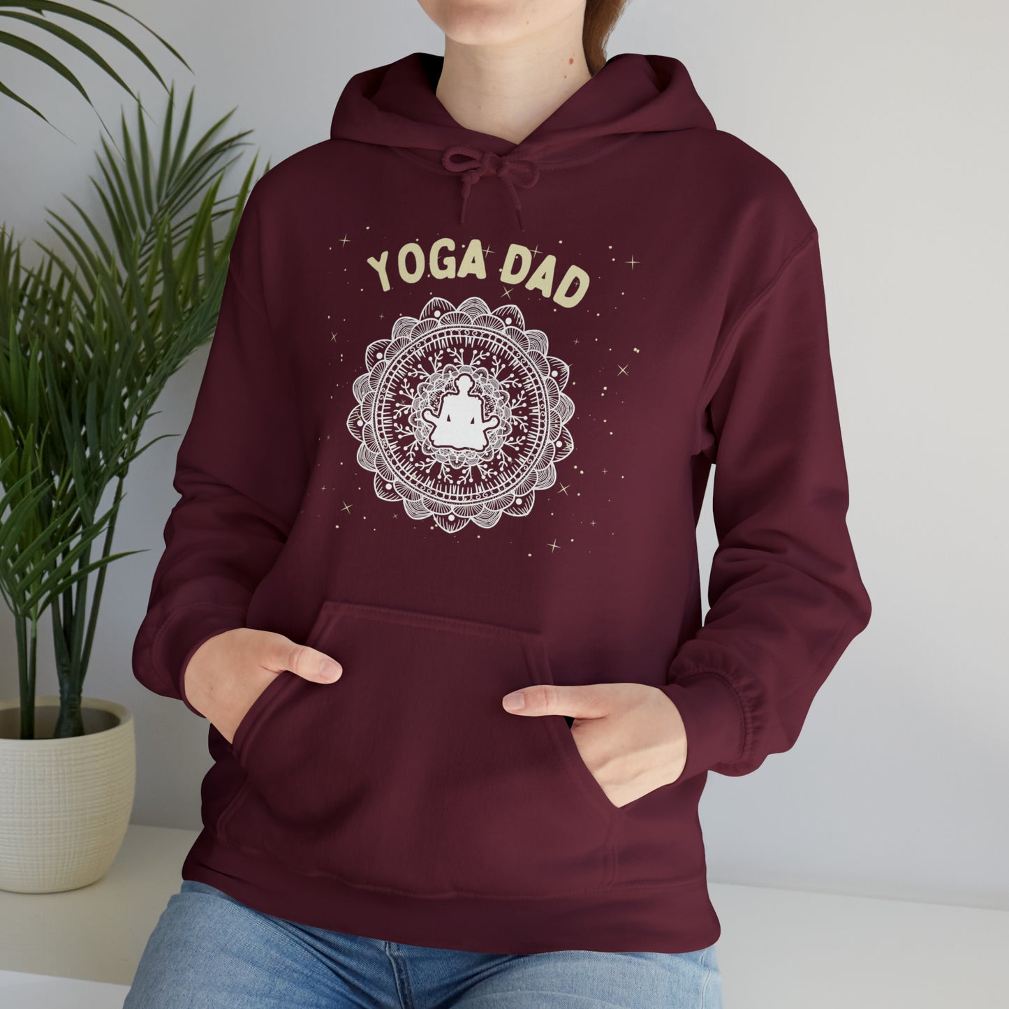 Yoga Dad Hoodie - Arjuna Rigby Art and Lifestyle Store