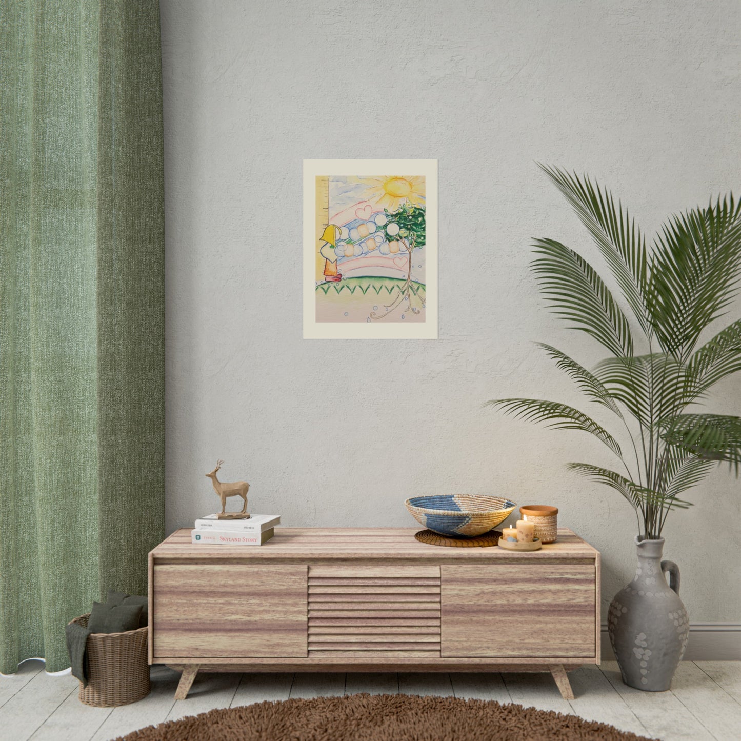 And Together We Grow Rolled Fine Art Print