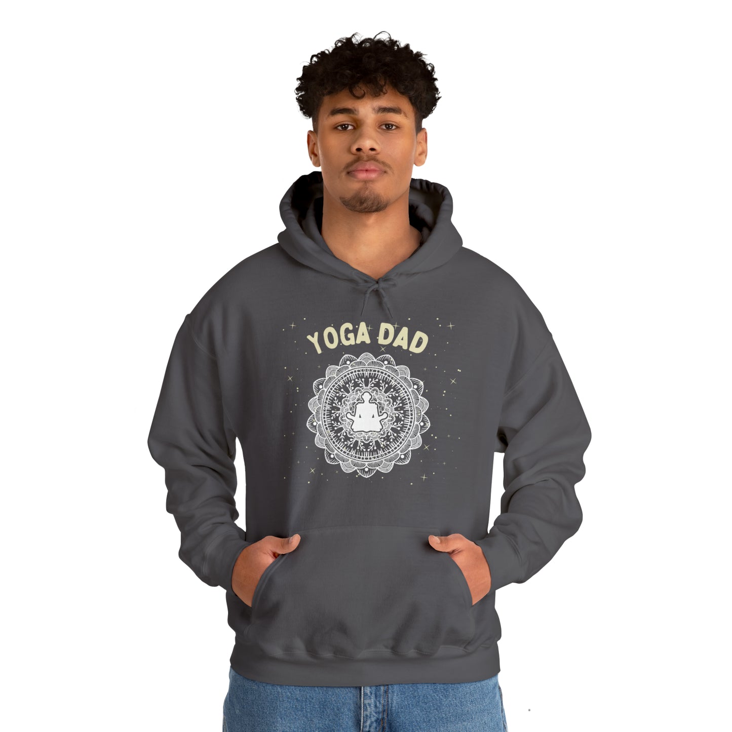Yoga Dad Hoodie - Arjuna Rigby Art and Lifestyle Store