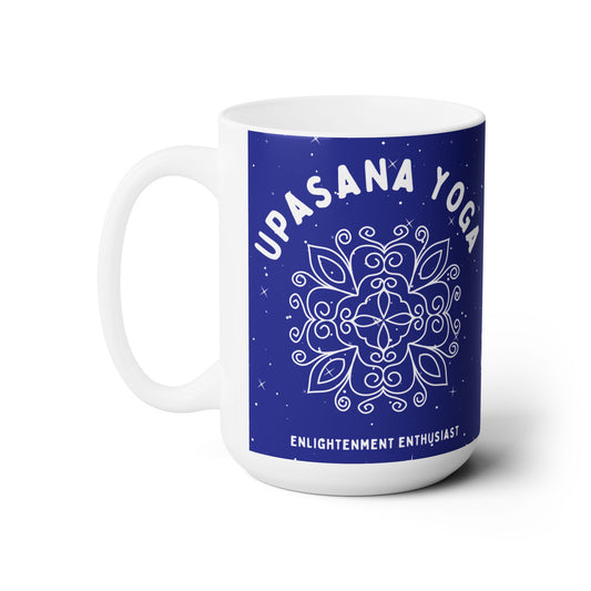 Upasana Yoga Large Ceramic Mug