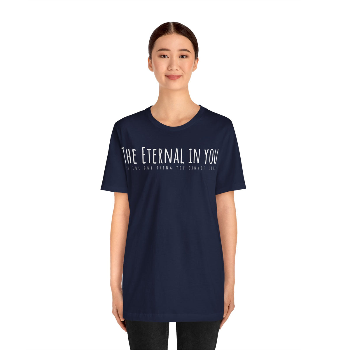 The Eternal in You T-Shirt - Arjuna Rigby Art and Lifestyle Store