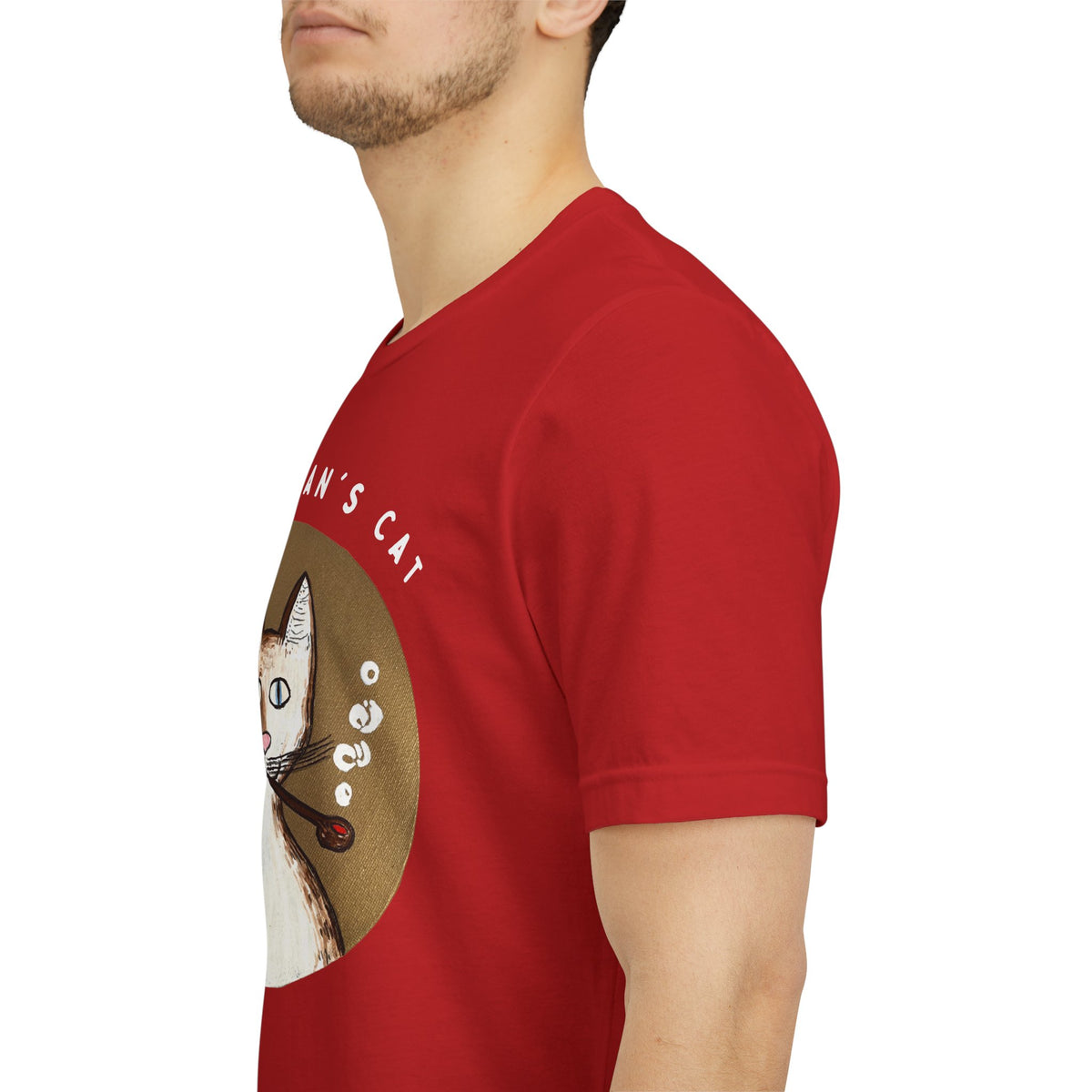 Gentleman's Cat T-Shirt - Arjuna Rigby Art and Lifestyle Store