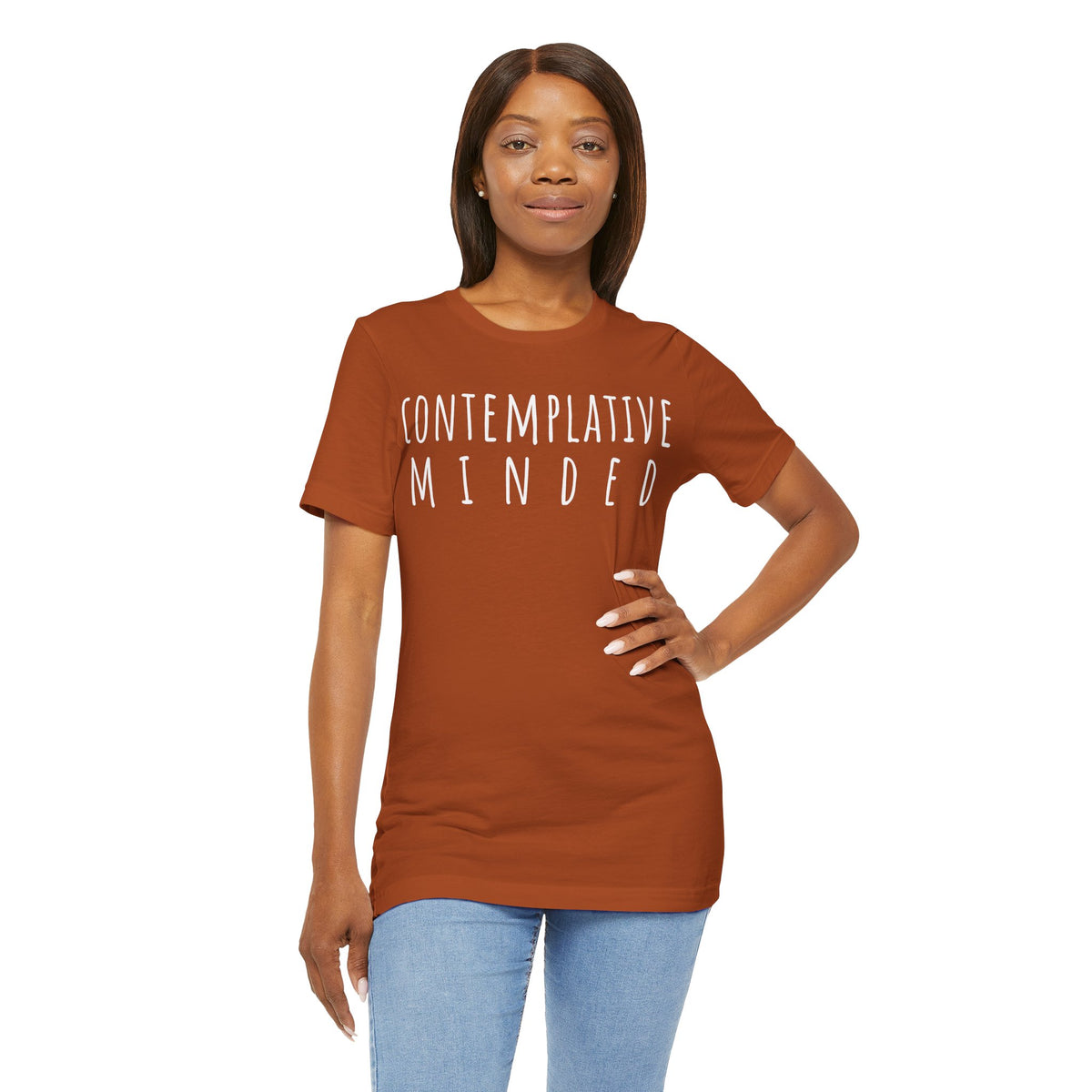 Contemplative Minded T-Shirt - Arjuna Rigby Art and Lifestyle Store