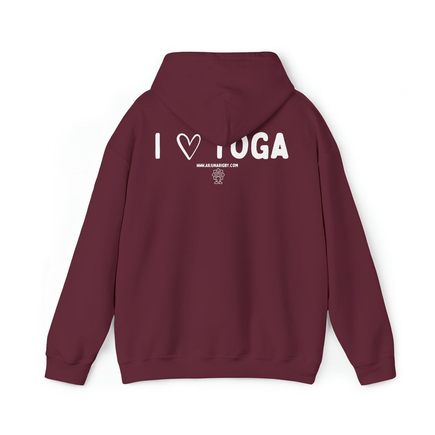 Yoga Dad Hoodie - Arjuna Rigby Art and Lifestyle Store