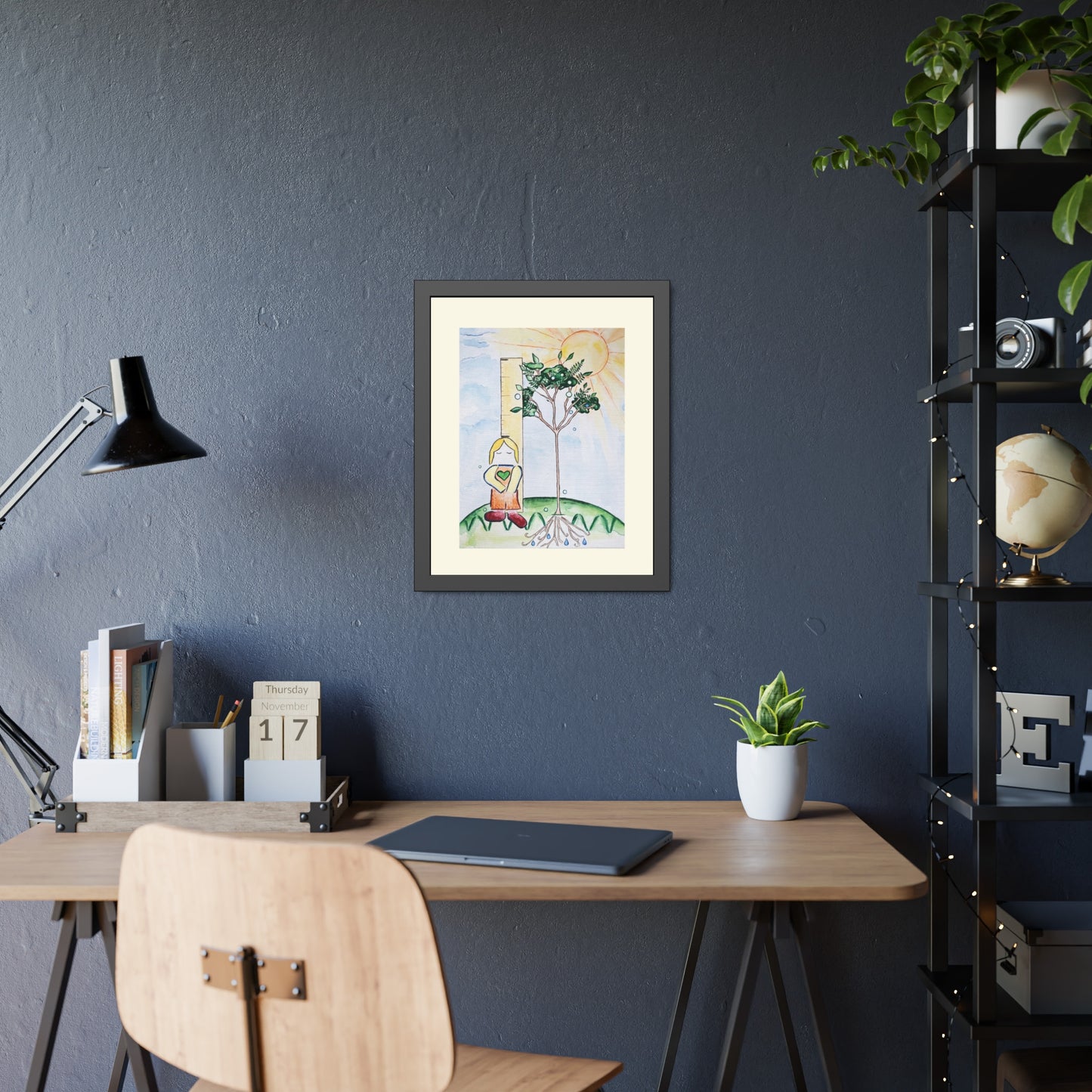 And Together We Grow II Framed Fine Art Print